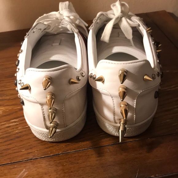 Gucci Ace Punk Studs Leather low top sneakers - Picture 3 of 7